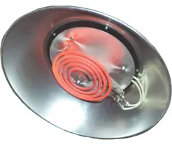 infrared electric brooder for poultry heating