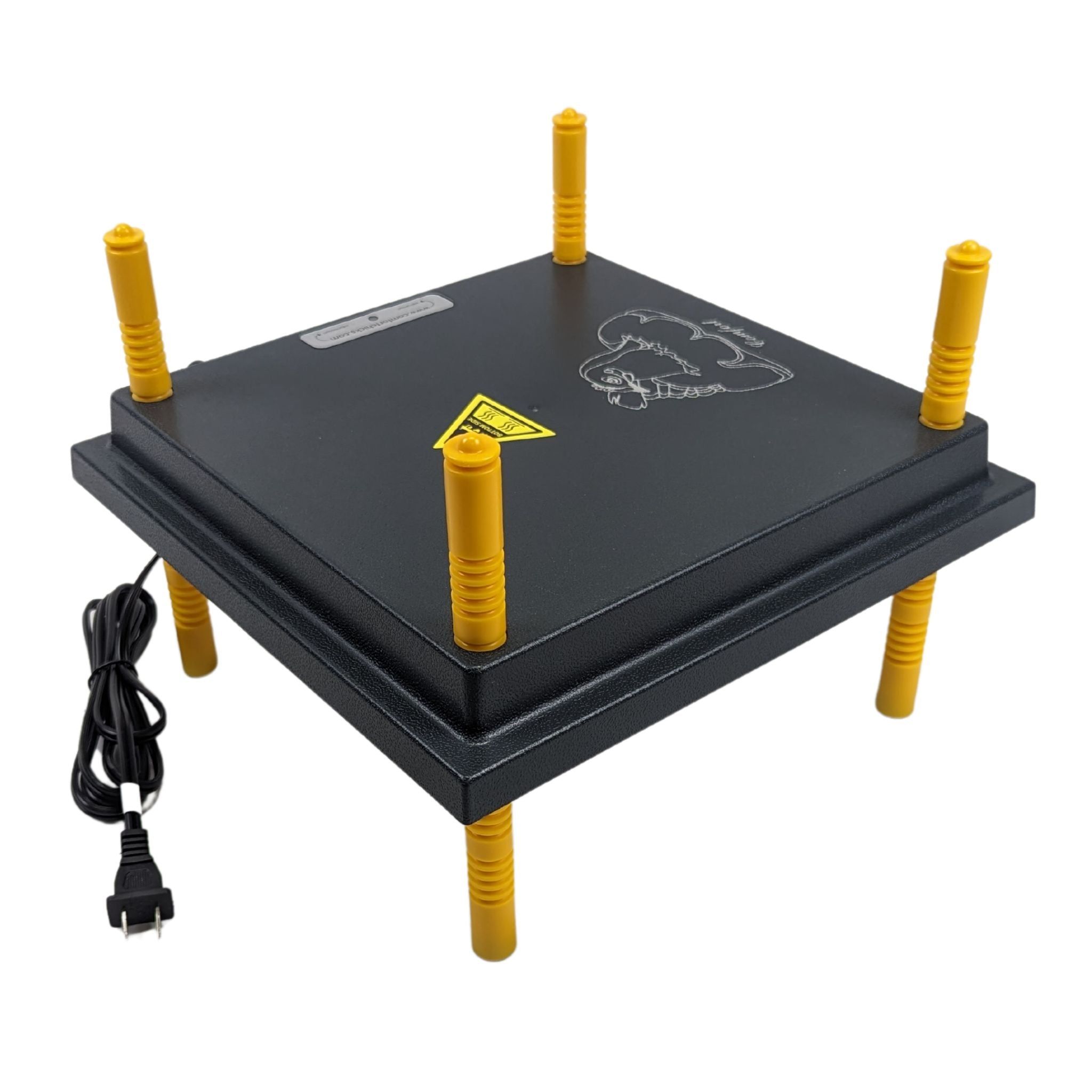 mini electric chick brooder heating plate with adjustable legs
