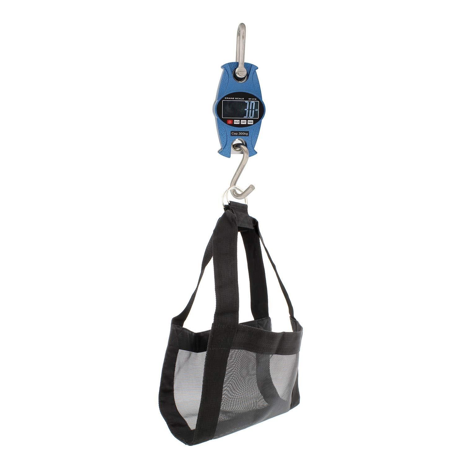 portable livestock hanging scale with lamb sling