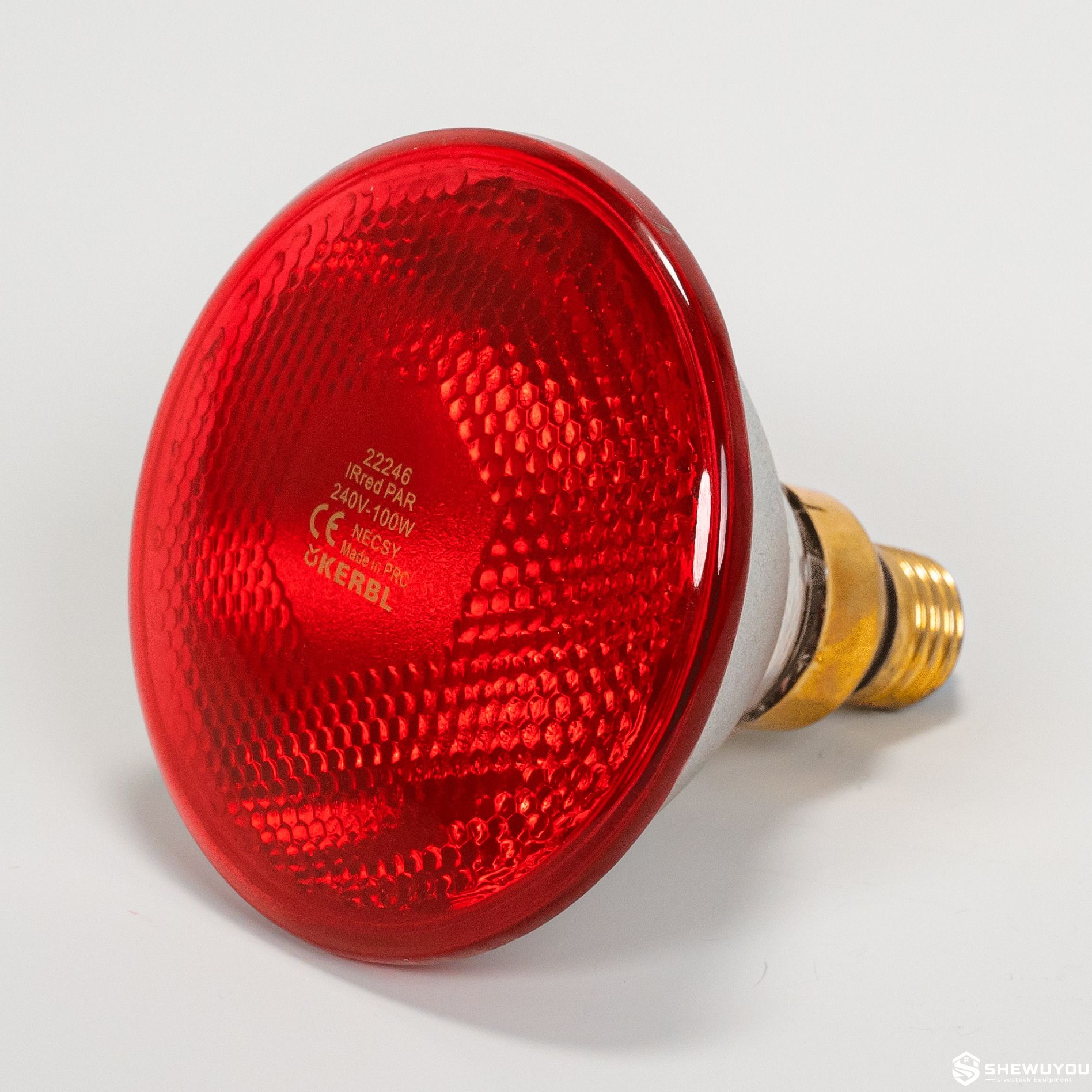 red infrared heat bulb for chicks and livestock