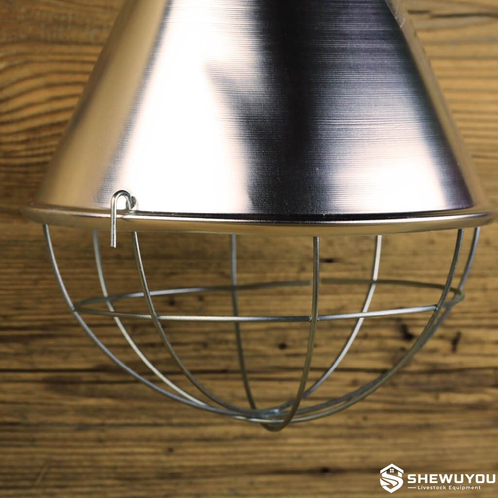 brooder heat lamp safety guard cage