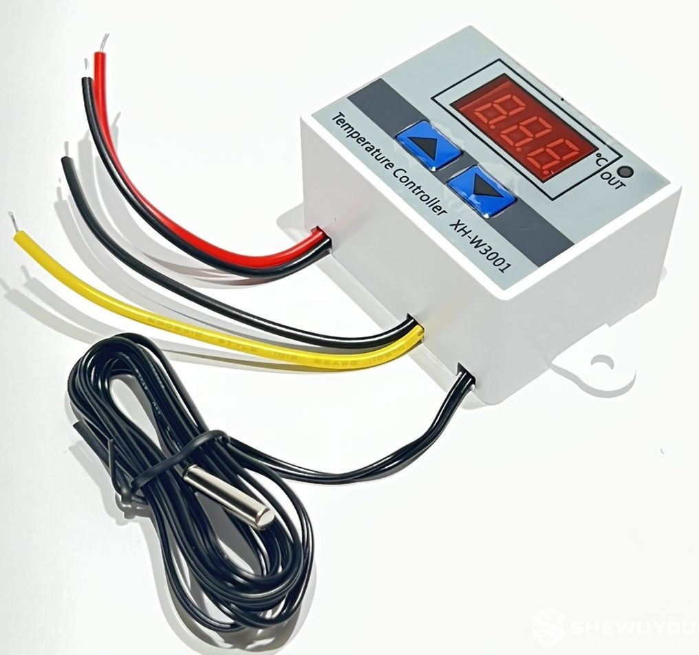poultry temperature controller wiring and external probe