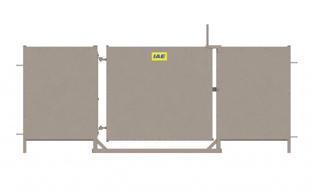 fully sheeted sheep drafting panel