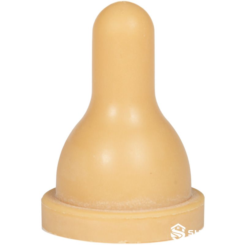 natural latex flat back lamb feeding teat