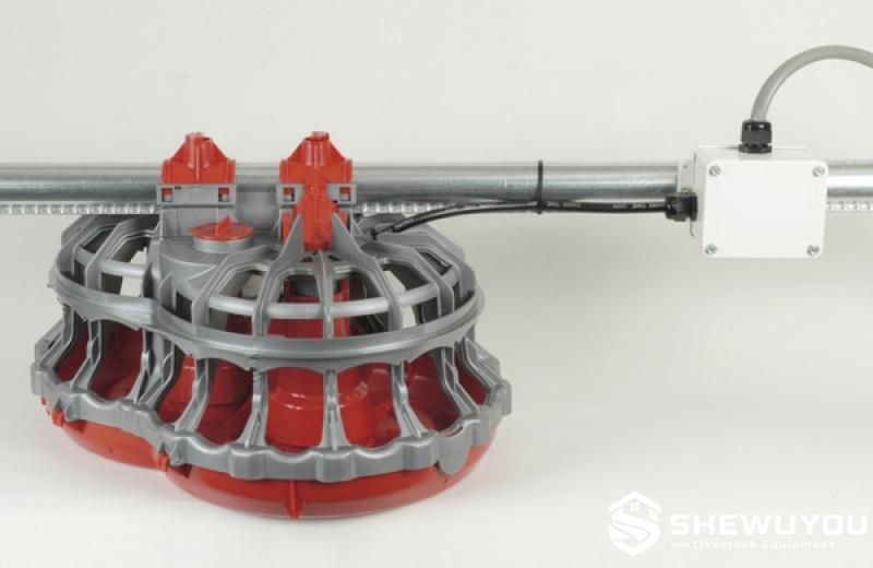 controlled broiler breeder feeder pan product view