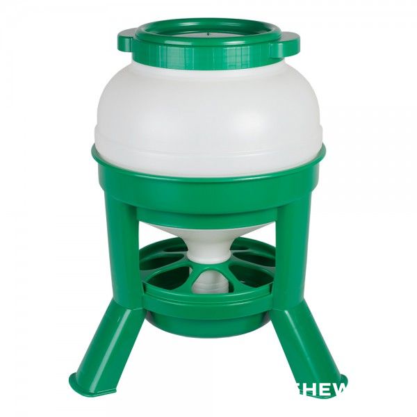 large capacity plastic poultry hopper feeder