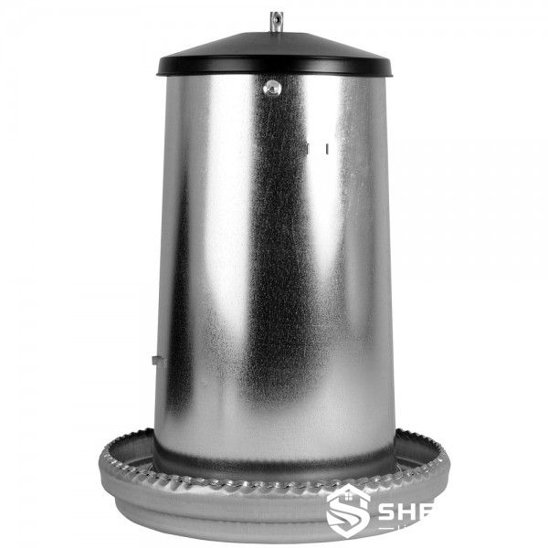 18kg galvanized poultry hopper feeder