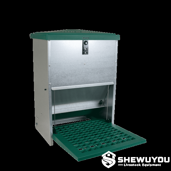 12kg automatic treadle chicken feeder