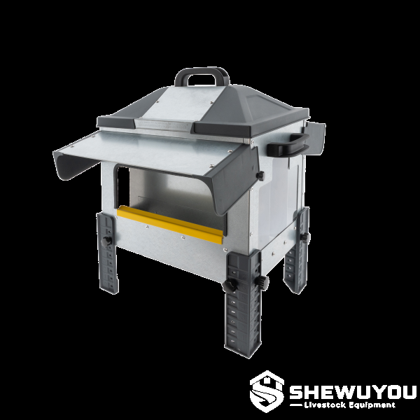Compact Heavy-Duty Duck Goose and Chicken Feeder