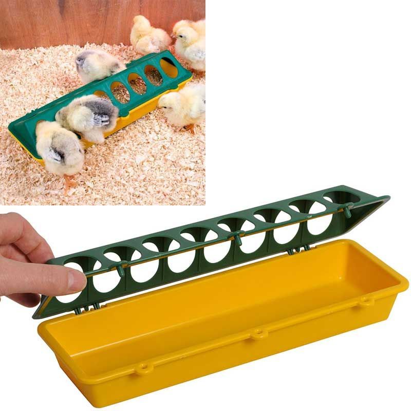 30 cm plastic chick trough feeder