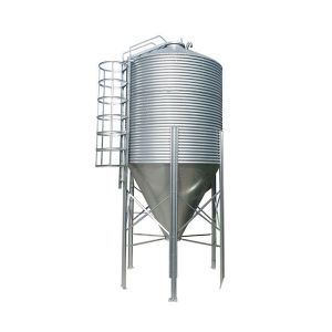 Galvanized Steel Poultry Feed Bin