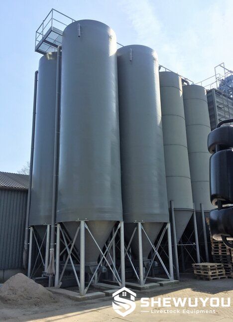 fiberglass livestock feed silos