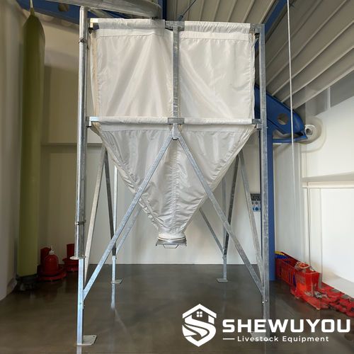 Indoor Fabric Feed Silo for Livestock Feed Storage