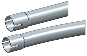 flexible auger conveyor tubes