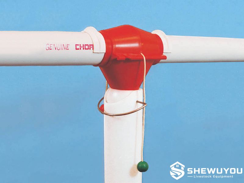poultry flex auger outlet drop and drop tube
