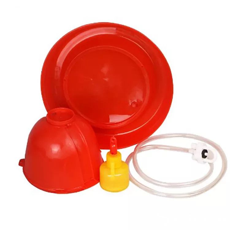 broiler bell drinker components and water supply hose