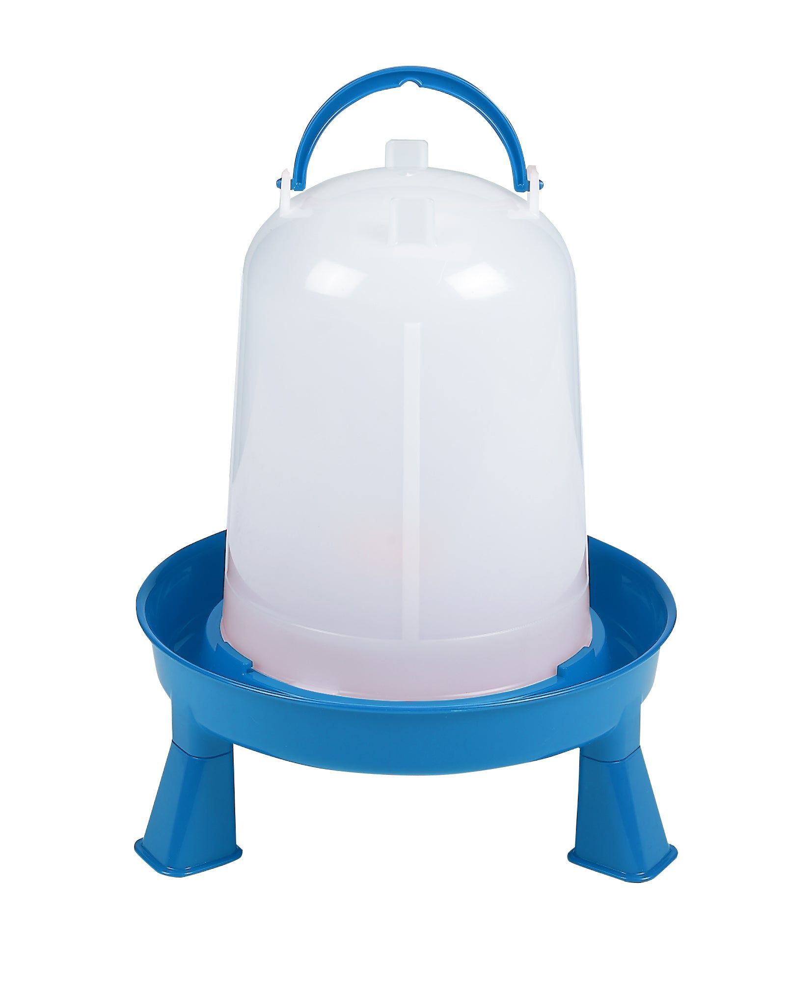 plastic chick waterer with removable raised legs
