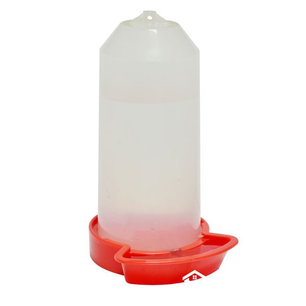 transparent plastic poultry waterer for chicks