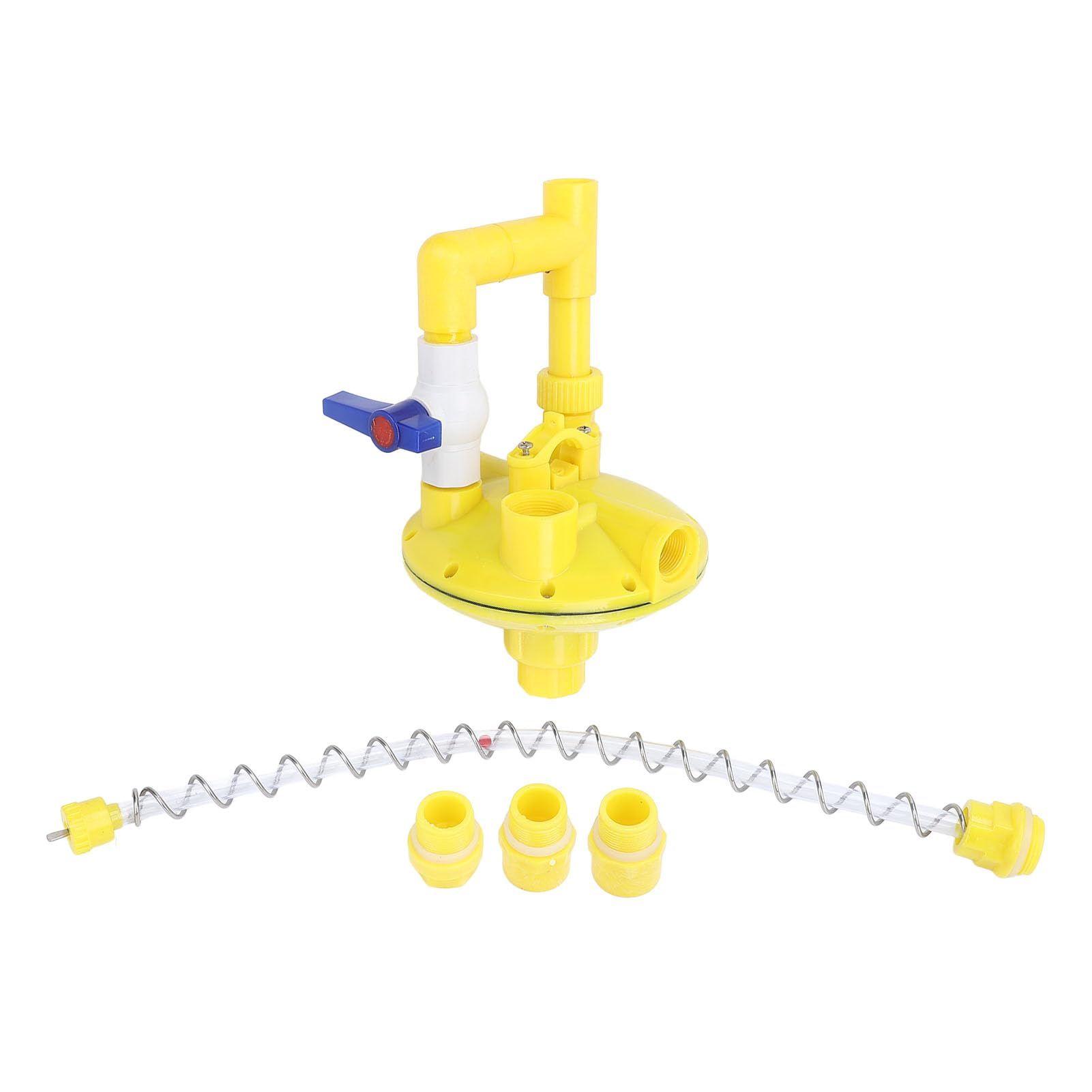 poultry waterline regulator adapter and connector set