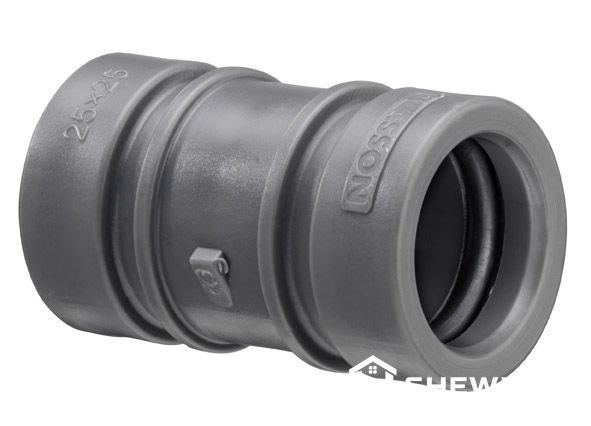 poultry waterline pipe connector for nipple drinking system