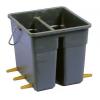 Dual-Compartment Lamb Feeding Bucket