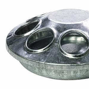 Round Galvanized Chick Feeder - SHEWUYOU Livestock Equipment