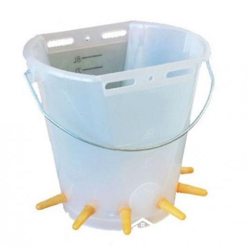 Sloped-Bottom Lamb Feeding Bucket - SHEWUYOU Livestock Equipment