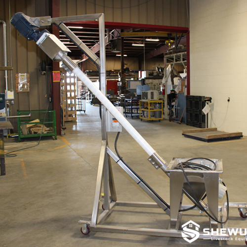 Flexible Screw Feed Conveyor - SHEWUYOU Livestock Equipment