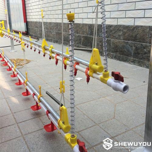 Broiler Nipple Drinking System - SHEWUYOU Livestock Equipment