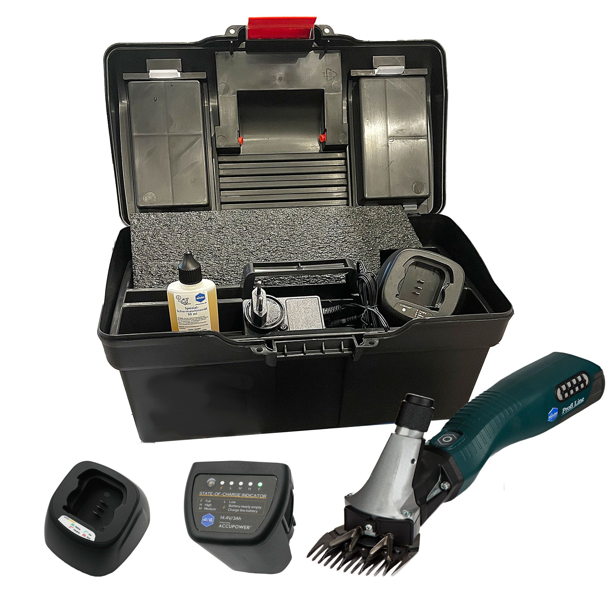 cordless sheep clipper battery system