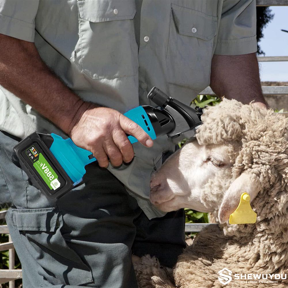 battery powered sheep shearing equipment