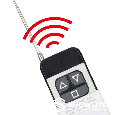 electric poultry inspection vehicle wireless control
