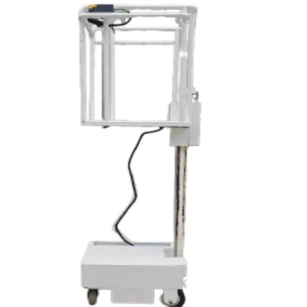Self-propelled electric lifting inspection vehicle