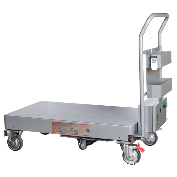 Electric lifting inspection platform for broiler cage house