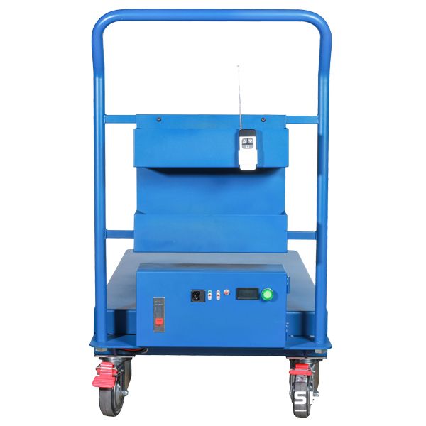 remote controlled poultry lifting inspection vehicle