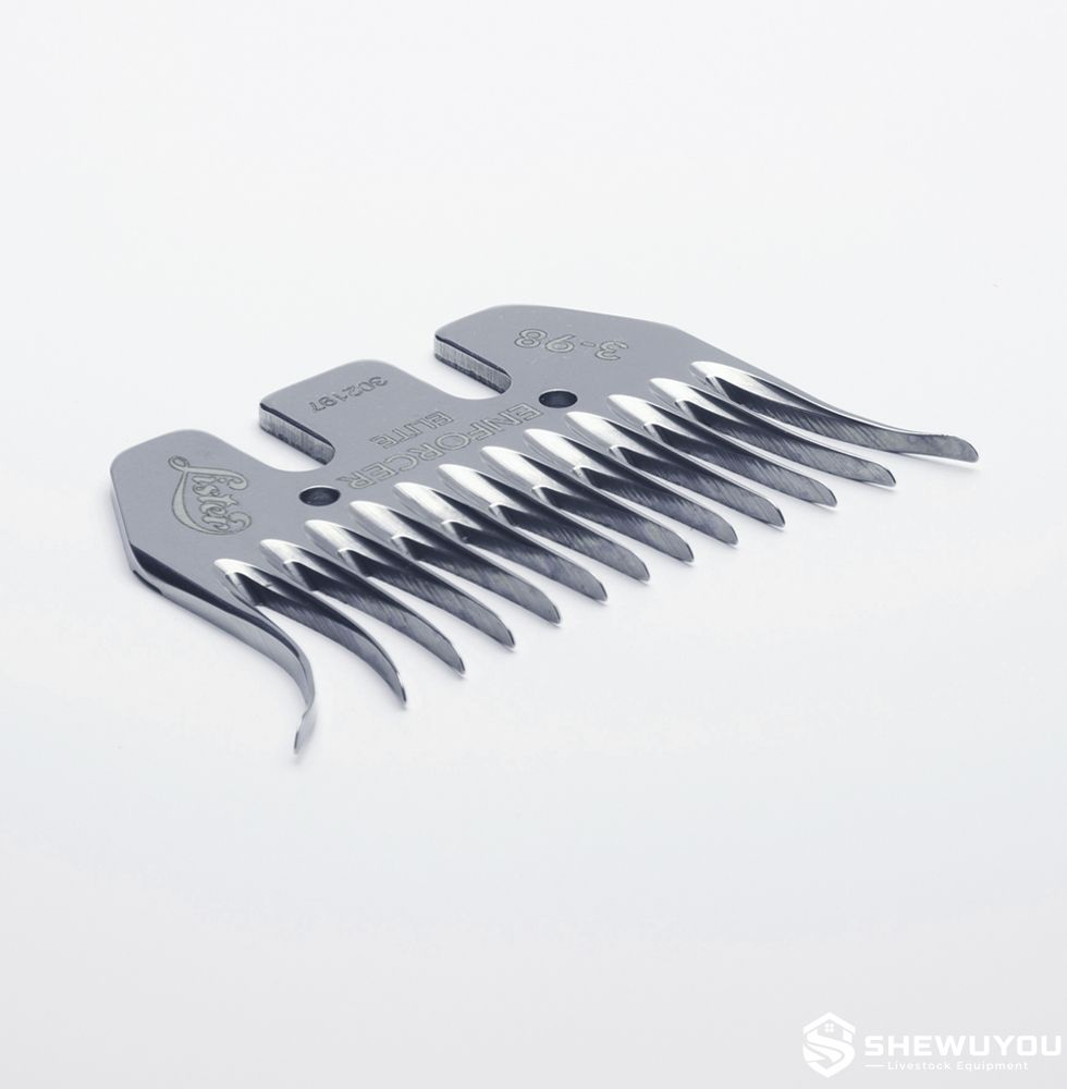 short bevel sheep shearing comb