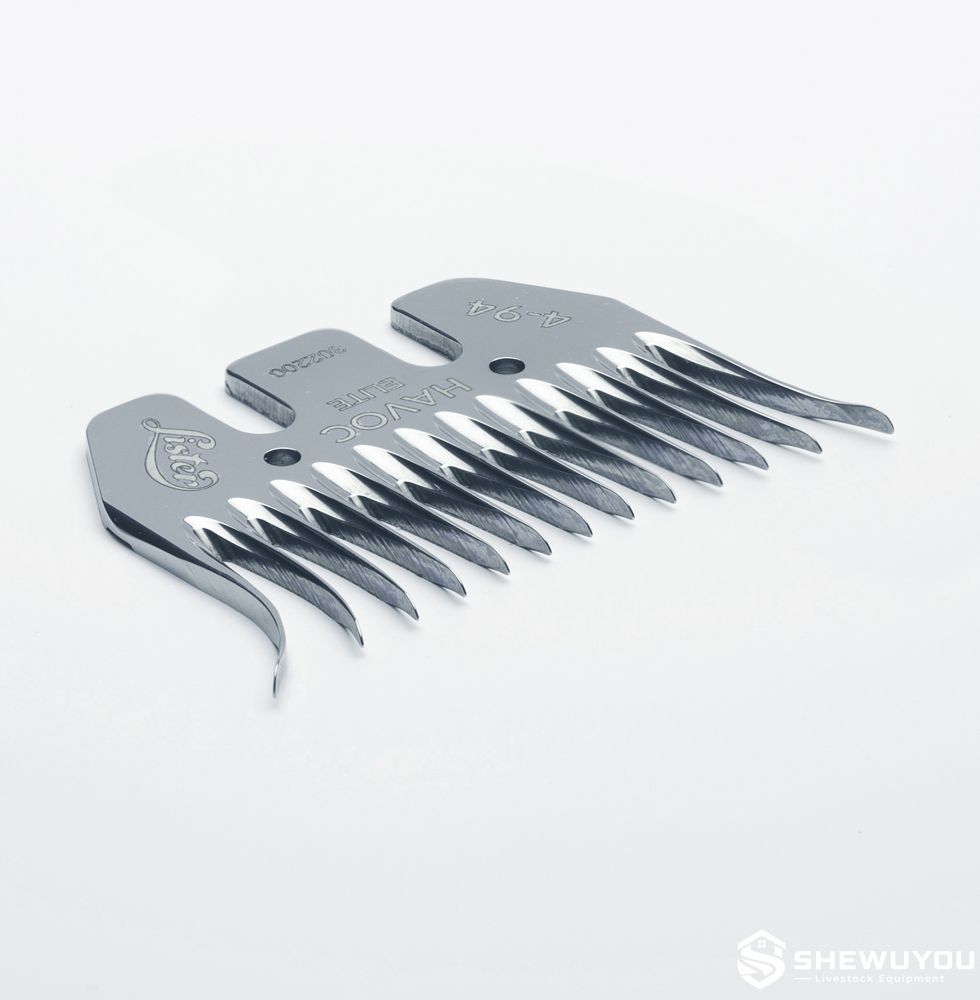 medium bevel sheep shearing comb
