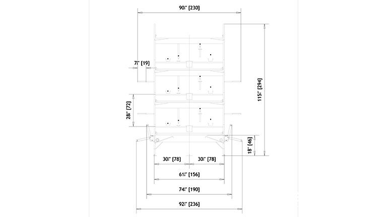 Ideal FAS pullet aviary rearing configuration