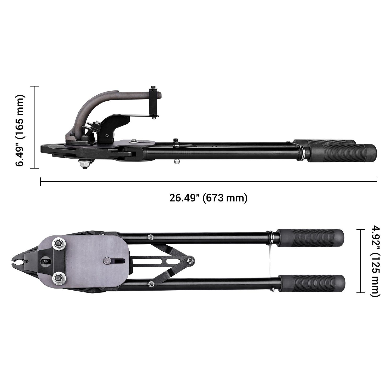 Manual hog ring pliers dimensions for poultry cage maintenance