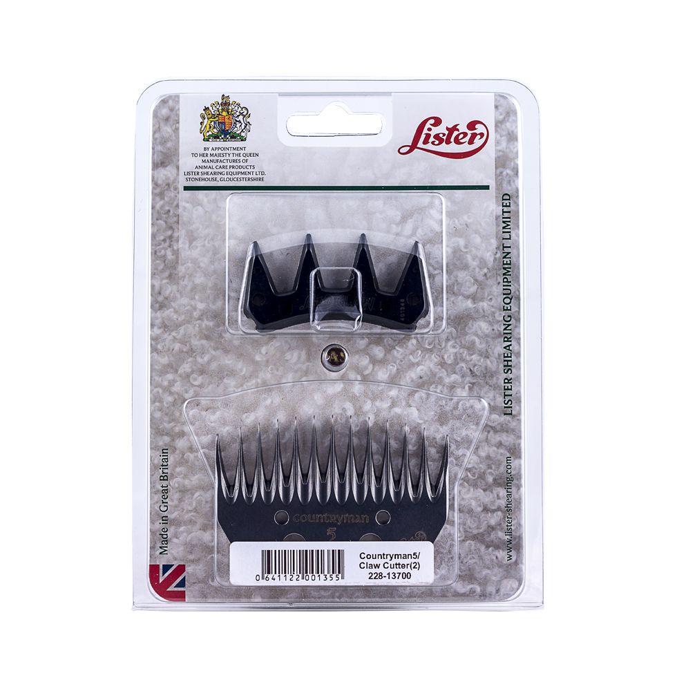 sheep crutching comb product packaging