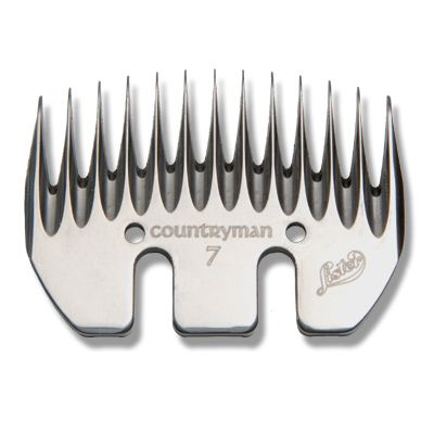 convex sheep shearing comb
