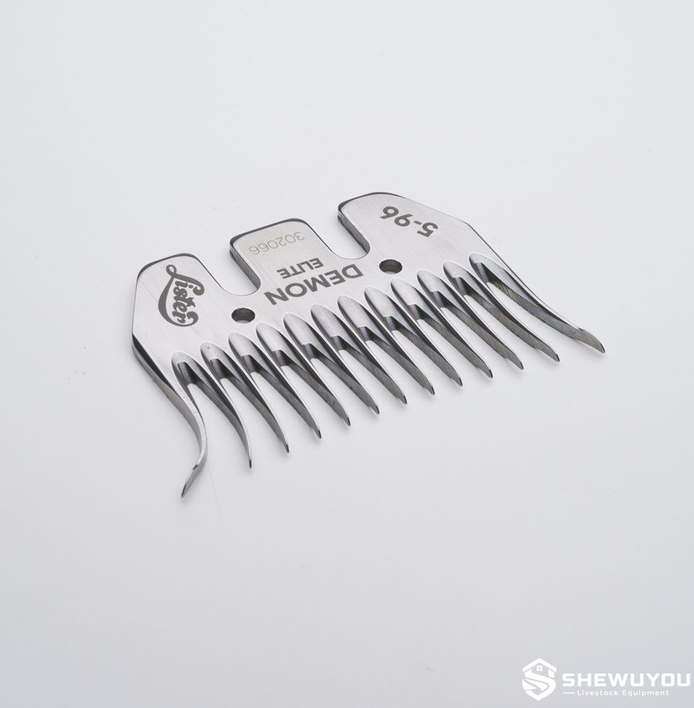 dense wool sheep shearing comb