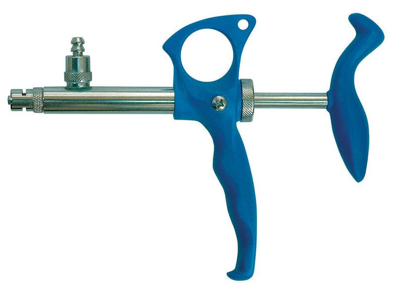 automatic fixed dose poultry vaccination syringe