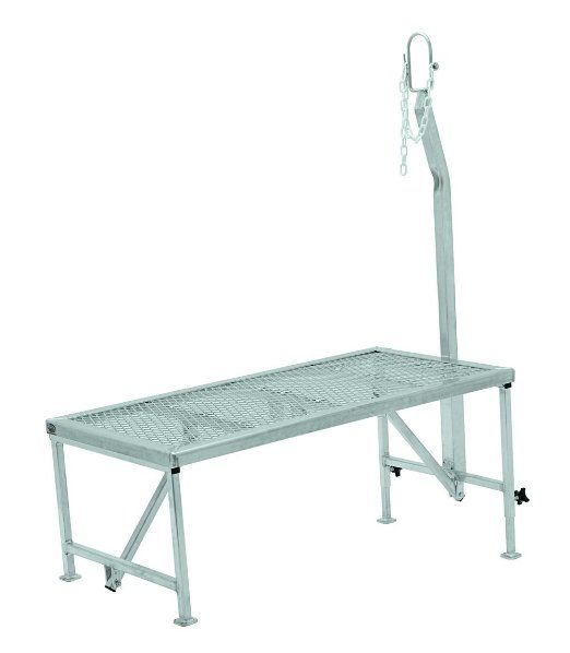 aluminum sheep shearing stand