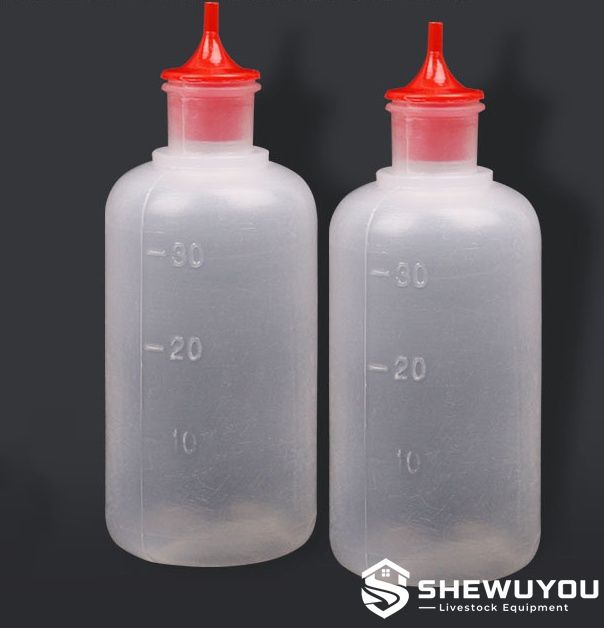 poultry vaccine nasal dropper bottle