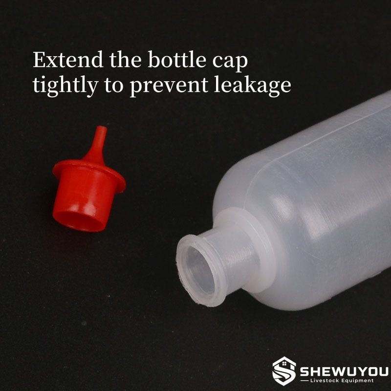 chicken vaccine nasal dropper bottle detail