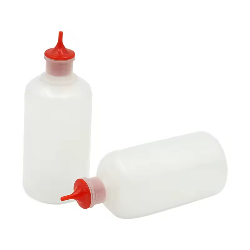 poultry vaccine eye and nasal dropper bottle