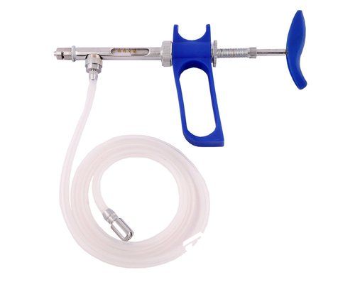 tube-fed hand poultry vaccine applicator