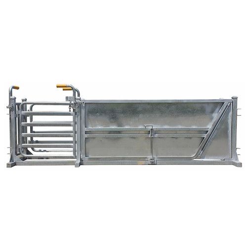 galvanized adjustable sheep drafting race