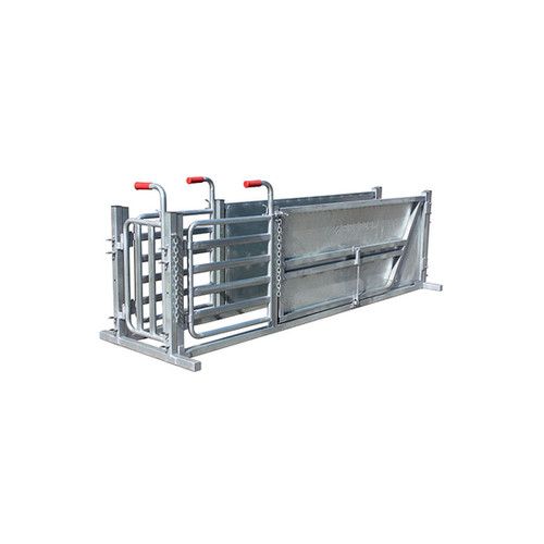 adjustable sheep V race with drafting gate